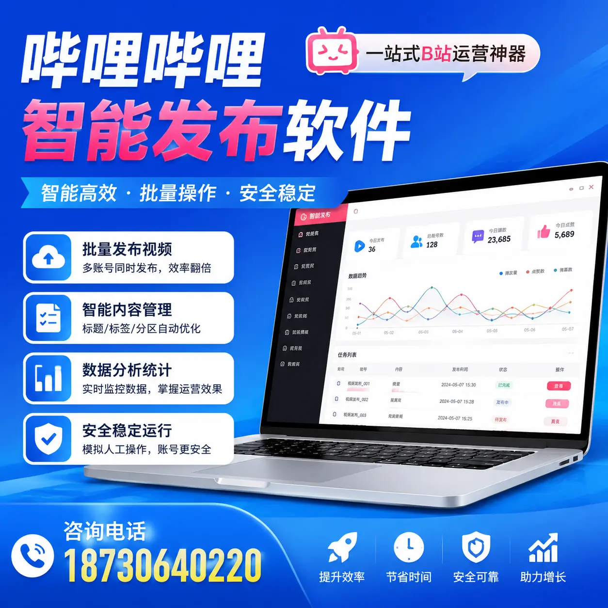 如何通过哔哩哔哩智能发布软件提升 昌江 企业曝光率